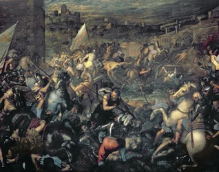 Gattamelata (Krieger) und Venedig erobern Verona